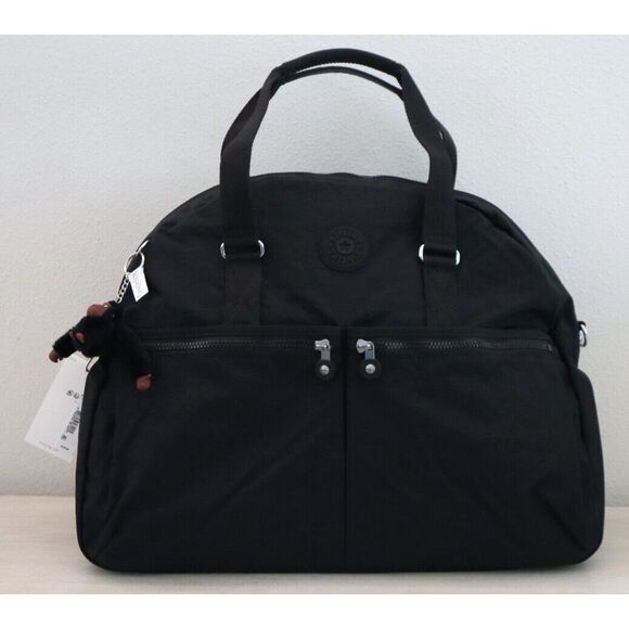 Kipling K15387-0DH Women's Lg. Black Eugina Crossbody Satchel Travel Bag - Picture 1 of 5